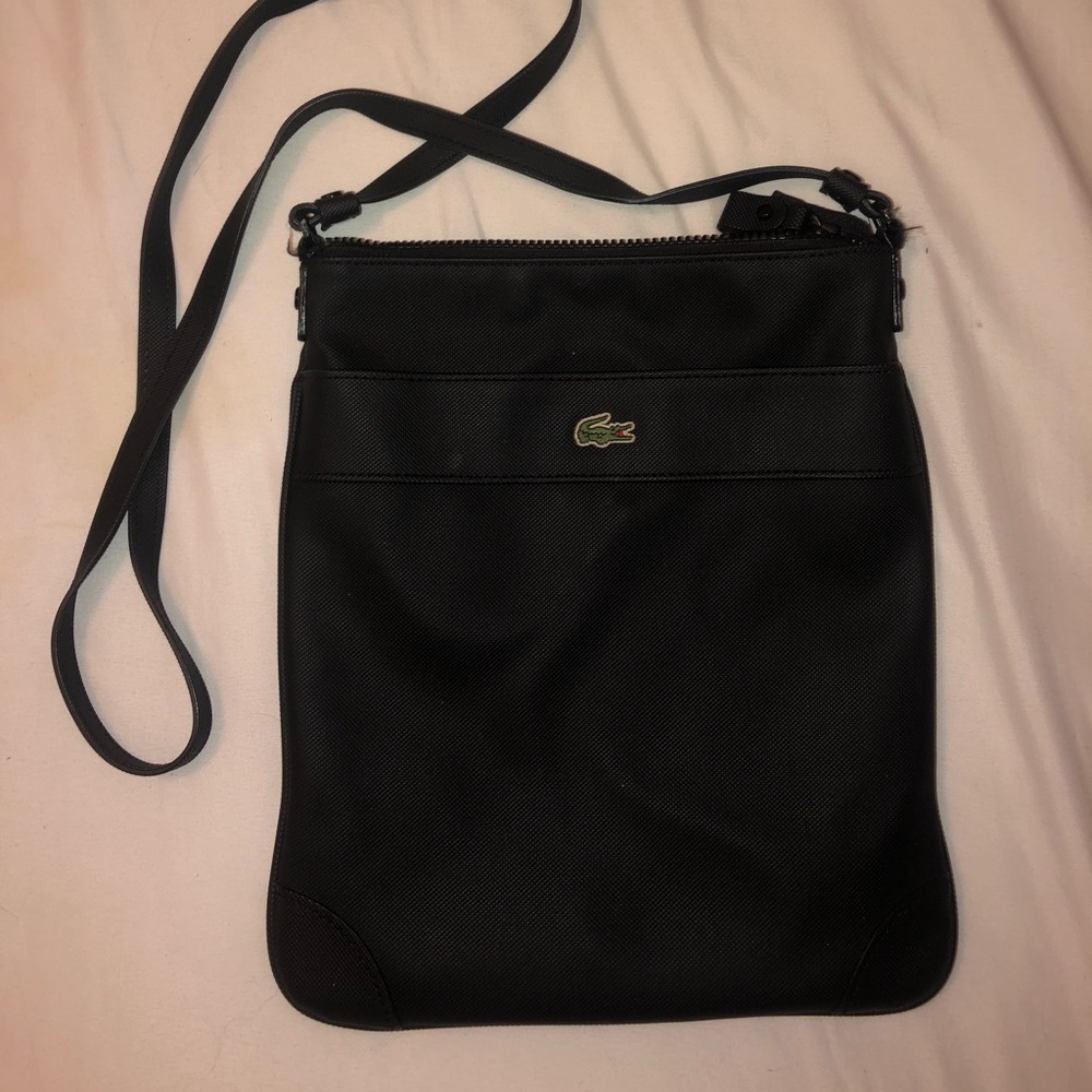 Lacoste Saffiano Crossbody Bag